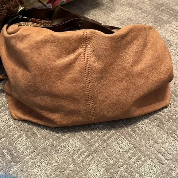 Nicoli Brown Leather and Dark Brown Women's Bag - Picture 5 of 9